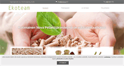 Desktop Screenshot of ekoteam.fi