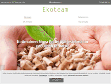 Tablet Screenshot of ekoteam.fi